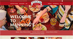 Desktop Screenshot of manningscafe.com